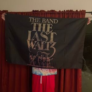 The Band The Last Waltz tapestry 56 x 34 1/2 inches